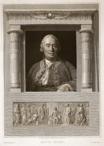 デビッドヒュームの肖像、デビッドヒュームの歴史イギリスのイラスト、パブ。 1812年ロンドン、R。ボウヤー 作： English School