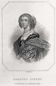 ドロシー・シドニーの肖像、サンダーランド伯爵夫人、1835年 作： English School