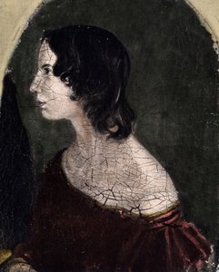 エミリー・ジェーン・ブロンテの肖像 イギリスの詩人・作家（1818-1848） ナショナル・ポートレート・ギャラリー 作： English School