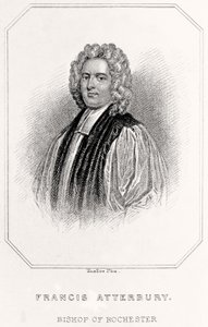 フランシス・アタベリーの肖像、ロチェスターの司教、1835年 作： English School