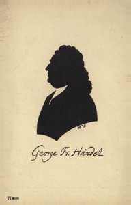 ジョージ・フリードリヒ・ヘンデルの肖像 作： English School