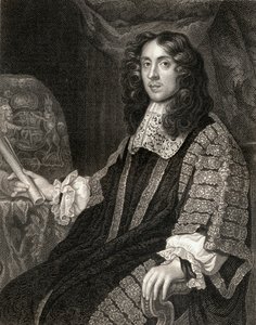 Heneage Finch（1621-82）の肖像画、ロッジズブリティッシュポートレート、1823年 作： English School