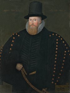 ライコートの最初の男爵ノリス、ヘンリーの肖像、1585 作： English School