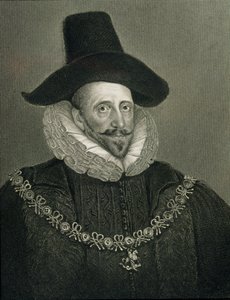 ヘンリーハワードの肖像画（1540〜1614）、「ロッジの英国の肖像画」、1823年 作： English School