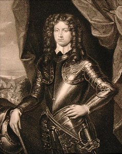 ヘンリー・スペンサー（1620-43）初代サンダーランド伯爵の肖像（「ロッジの英国肖像画」より 作： English School