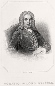 ホレイショの肖像、第一卿ウォルポール、1835年 作： English School