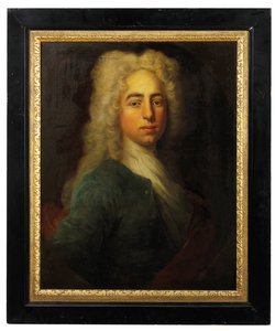 18世紀初頭のジョンクックソンの肖像 作： English School