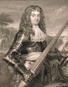 ロセス公爵ジョン・レスリー（1630-81）の肖像（「ロッジの英国肖像画」より 作： English School