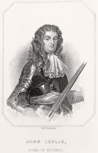 ジョン・レスリーの肖像、ロテス公、1835年 作： English School
