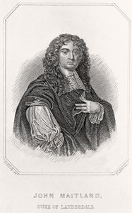 ジョン・メイトランド、ローダーデール公爵の肖像、1835年 作： English School