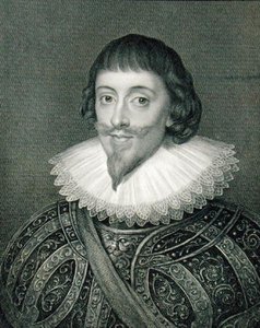 ジョン・パウレット（1598-1675）第5代ウィンチェスター侯爵の肖像（「ロッジの英国肖像画」より