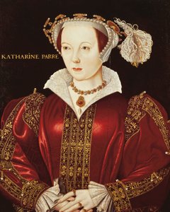キャサリン・パーの肖像」1545年頃（油彩・パネル 作： English School
