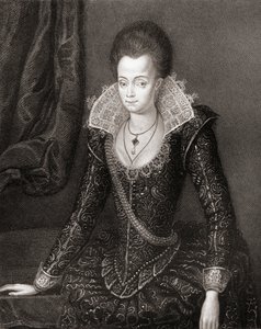 ロッジ・ブリティッシュ・ポートレート、1823年のレディ・アラベラ・スチュアート（1575-1615）の肖像