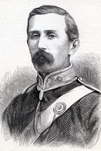 中尉大佐ジョージテイラーデニソンの肖像、1877年 作： English School