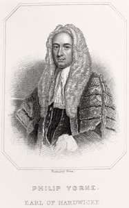 フィリップヨークの肖像、ハードウィック伯爵、1835年 作： English School
