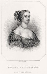 レイチェル・リオセズリーの肖像、ラッセル夫人、1835 作： English School