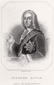 1835年、バーリントン伯爵、リチャードボイルの肖像