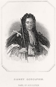 シドニー・ゴドルフィンの肖像、ゴドルフィン伯爵、1835年 作： English School