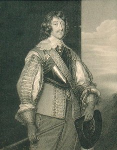 ヘンリー・リッチ卿（1590-1649）の肖像 作： English School
