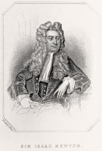 アイザックニュートン卿の肖像、1835年 作： English School