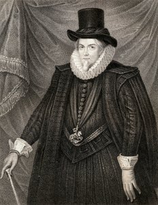 トマスセシルの肖像、初代エクセター伯爵、ロッジズブリティッシュポートレート作、1823年