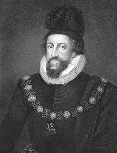 トーマスハワード（1561-1626）の最初のサフォーク伯爵、「ロッジの英国の肖像」1822年
