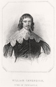ウィリアム・キャヴェンディッシュの肖像、ニューカッスル公爵、1835年 作： English School