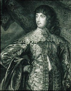 ウィリアム・ラッセル（1613-1700）ベッドフォード第1公爵・第5伯爵の肖像（「ロッジの英国肖像画」より 作： English School