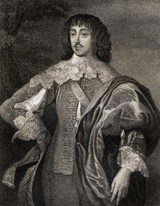 ウィリアムヴィリエの肖像（1613-43）子孫のグランディソン、ロッジの英国の肖像画、1823年