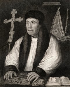 ウィリアムウォーハムの肖像（1450〜1532）、ロッジブリティッシュポートレート、1823年