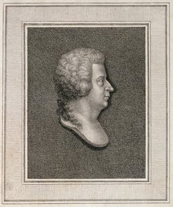 1814年に出版されたヴォルフガングアマデウスモーツァルト（1756-91）の肖像
