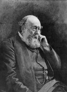 ソールズベリー侯爵の肖像（1830-1903）1892 作： English School