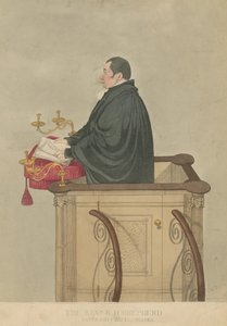 牧師リチャード・ハーン・シェパードの肖像 作： English School