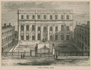 1714年にロンドンのポーイスハウス 作： English School