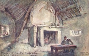 プリンス・ルパート・コテージ、リバプール（カラーリトグラフ） 作： English School