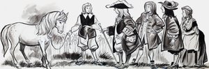王子と馬 作： English School