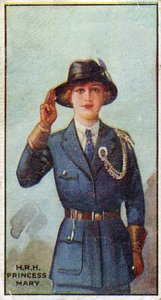 メアリー王女、ガールガイド会長、1923年 作： English School