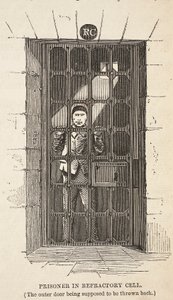 ロンドンの刑務所刑務所のイラストと、ヘンリーメイヒューとジョンビニーによる刑務所の生活の情景。 1862（e 作： English School