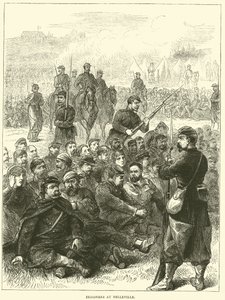 1871年5月、ベルヴィルの囚人 作： English School