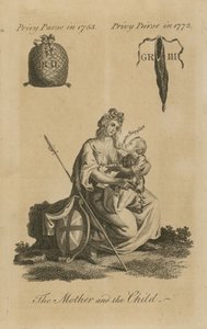 1753年の枢密な財布と1773年の枢密な財布 作： English School