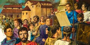 ローマのイギリスで読まれている宣言 作： English School