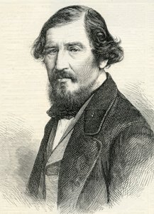 1865年8月19日、イラスト入りロンドンニュースのアイトゥーン教授（1813-65）（彫刻 作： English School