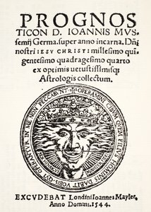 Joによる1544年の予後。 Mussemius、J。メイラーによって印刷、1544