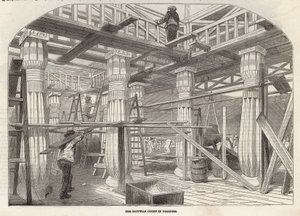 クリスタルパレスの進展：進行中のエジプトの裁判所 作： English School