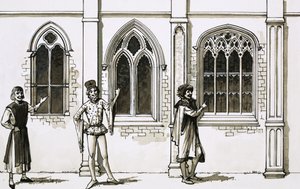 ゴシック建築の進展 作： English School