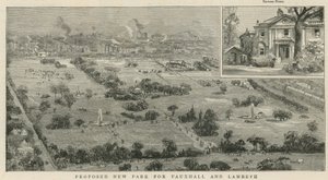 ボクソールとランベスに新しい公園を提案 作： English School