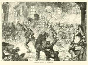 1870年8月、グラベロットでプロイセンの前進 作： English School