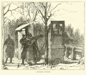 プロイセンの前哨基地、1870年9月 作： English School
