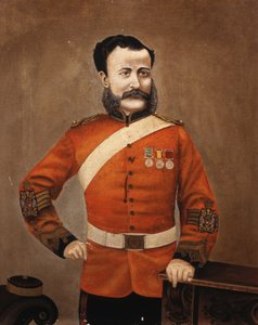 クォーターマスター軍曹H.クリスプ、ポーツマス民兵部、ロイヤルエンジニア、1894年