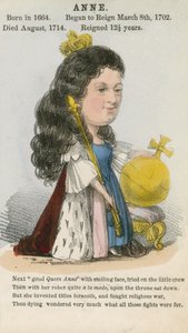 アン女王（アクアチント）